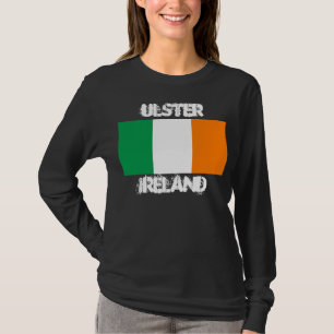 Ulster, Ireland with Irish flag T-Shirt