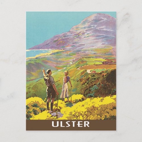 Ulster Northern Ireland Vintage Travel Postcard