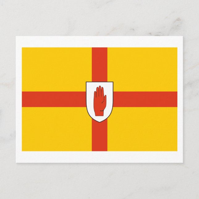 Ulster Province Flag Postcard (Front)