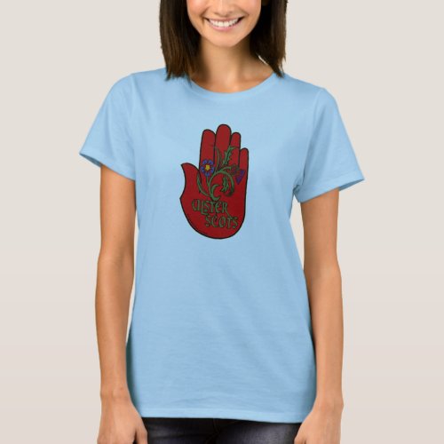 Ulster_Scots Scots_Irish red hand T_Shirt