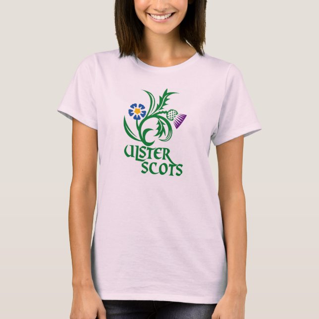 Ulster-Scots (Scots-Irish) tee-shirt T-Shirt (Front)