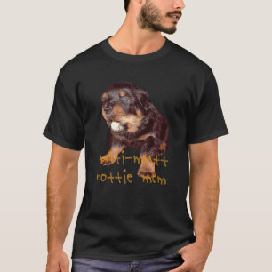 Ulti Mutt Rottie Mom  Rottweiler Baby Faced Puppy  T-Shirt
