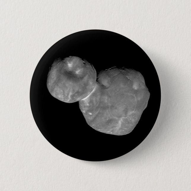 Ultima Thule Arrokoth Kuiper Belt Object Button (Front)