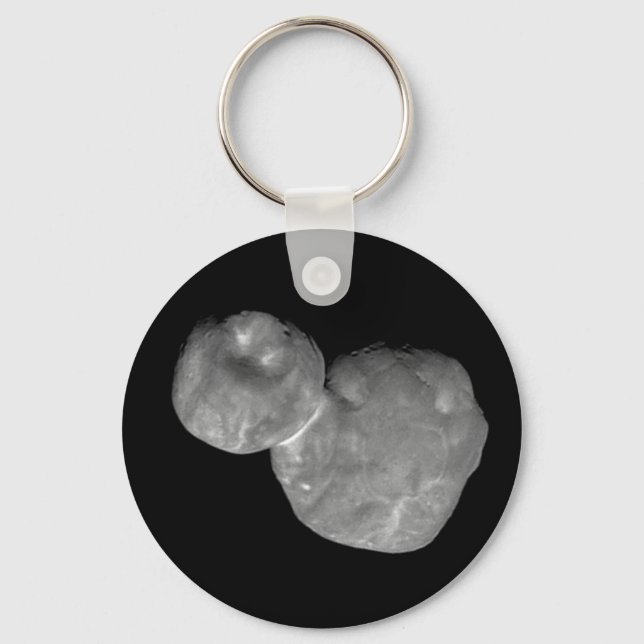 Ultima Thule Arrokoth Kuiper Belt Object Keychain (Front)
