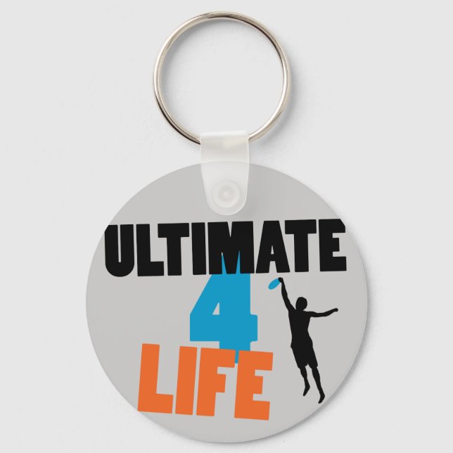Ultimate 4 Life (light) Keychain (Front)
