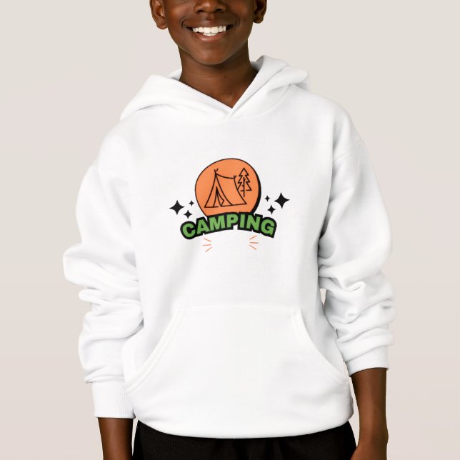 "Ultimate Camping Adventure | Nature Escape & Outd Hoodie (Front)