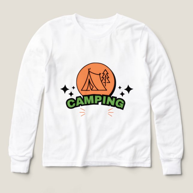 Ultimate Camping Adventure | Nature Escape & Outdo Tri-Blend Shirts (Design Front)
