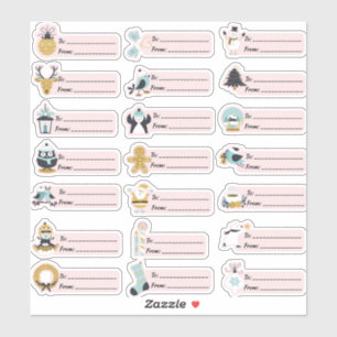 ULTIMATE CHRISTMAS GIFT TAGS VARIETY PACK 21PC SET STICKER