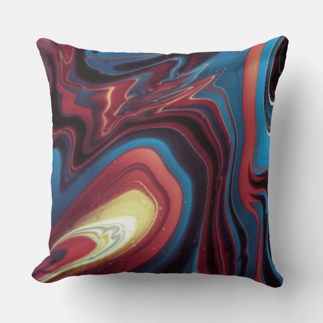 Ultimate Comfort: Memory Foam & Chic Throw Pillows (Front)