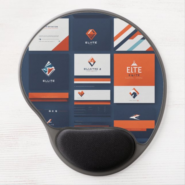 "Ultimate Comfort: The Premium Mouse Pad" Gel Mouse Pad (Front)