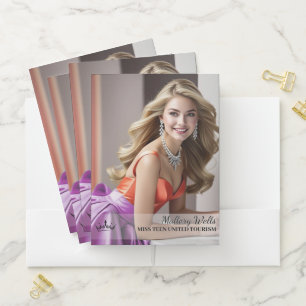 Ultimate Crown Pageant Sponsor Packet Folder