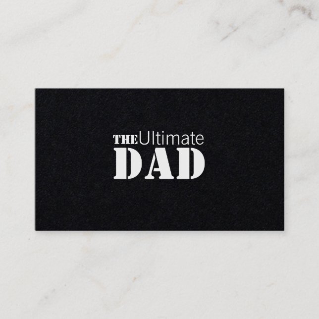 Ultimate Dad Business Card (Front)