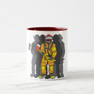 Ultimate Firefighter Two-Tone Coffee Mug
