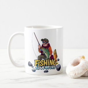 Ultimate Fishing Adventure: Catch of the Day! Coffee Mug