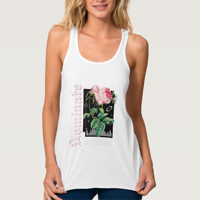ultimate flowers amazing design  tank top (Front)