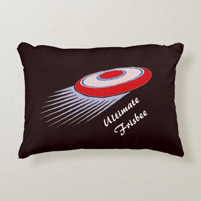 Ultimate Frisbee Accent Pillow
