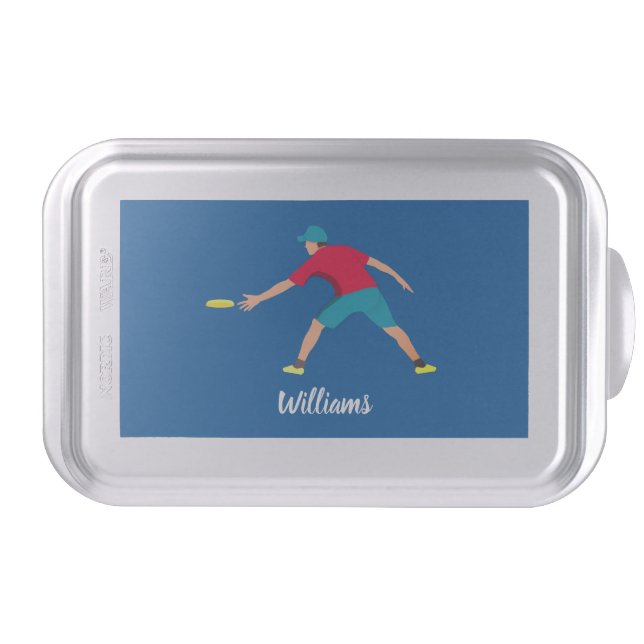 Ultimate Frisbee Cake Pan (Front)