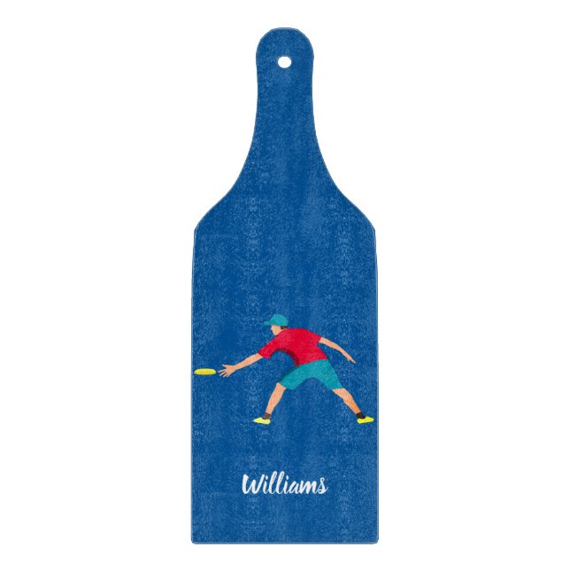 Ultimate Frisbee Cutting Board (Front)