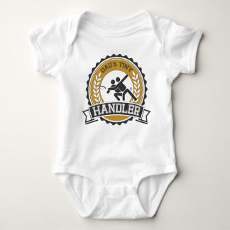 Ultimate Frisbee - Daddy's little Handler Baby Bodysuit