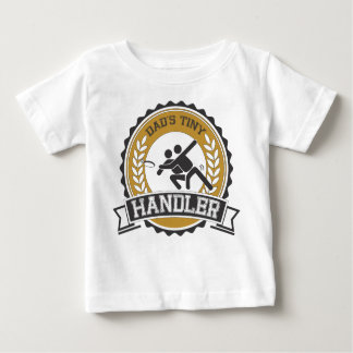 Ultimate Frisbee - Daddy's little Handler Baby T-Shirt
