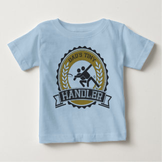 Ultimate Frisbee - Daddy's little Handler Baby T-Shirt