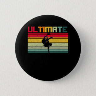 Ultimate Frisbee Disc Golf Freestyle Button