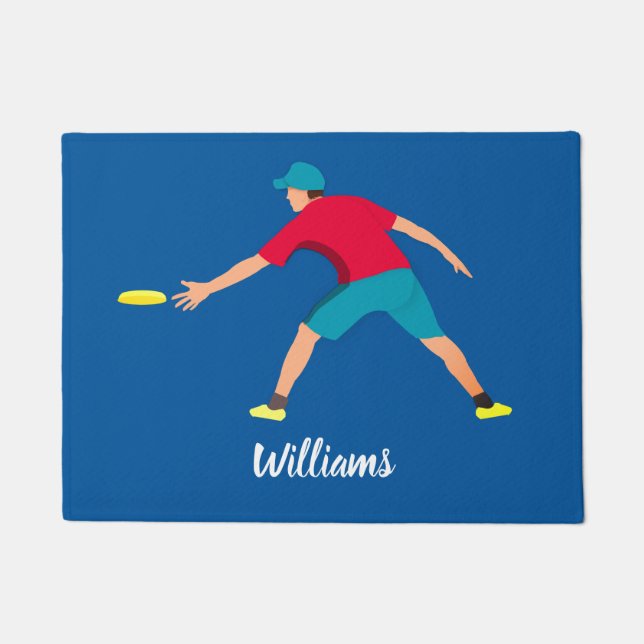 Ultimate Frisbee Doormat (Front)