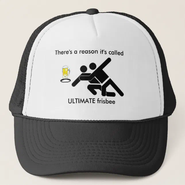 ULTIMATE frisbee hat | Zazzle