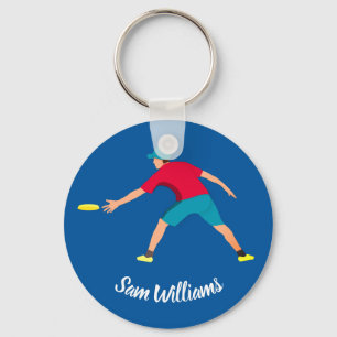 Ultimate Frisbee Keychain