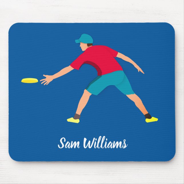 Ultimate Frisbee Mouse Pad (Front)
