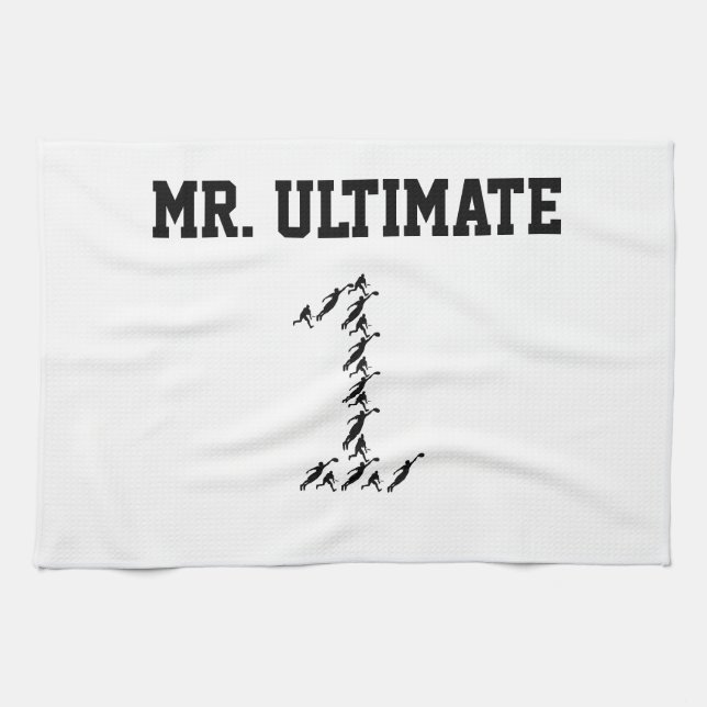 Ultimate Frisbee Mr./Miss Ultimate Kitchen Towel (Horizontal)