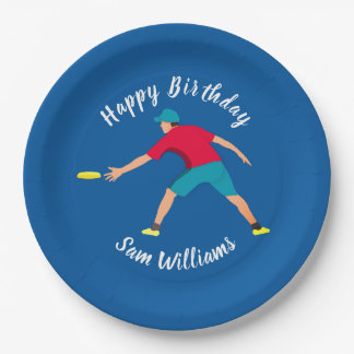 Ultimate Frisbee Paper Plates