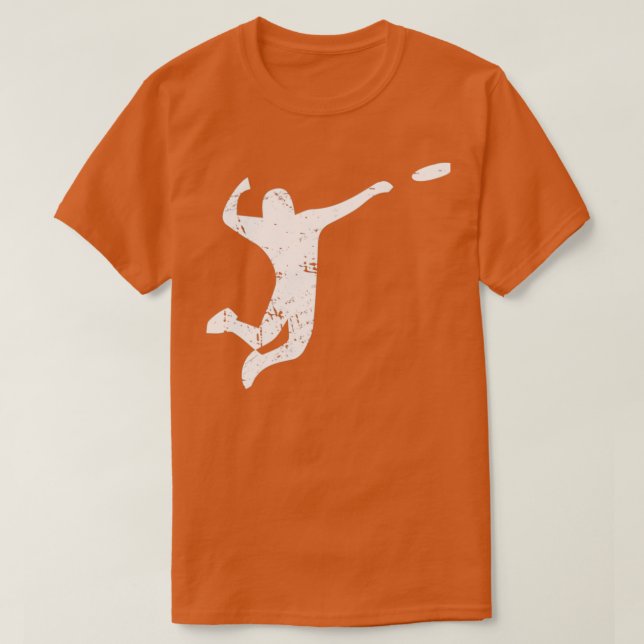 Ultimate Frisbee Player T-Shirt (Design Front)