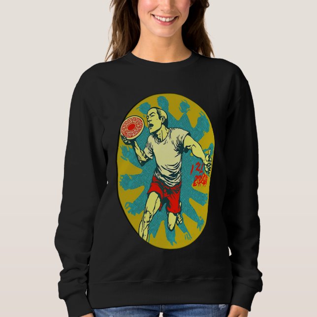Ultimate Frisbee Retirement Appreciation Pop Ultim Sweatshirt (Front)