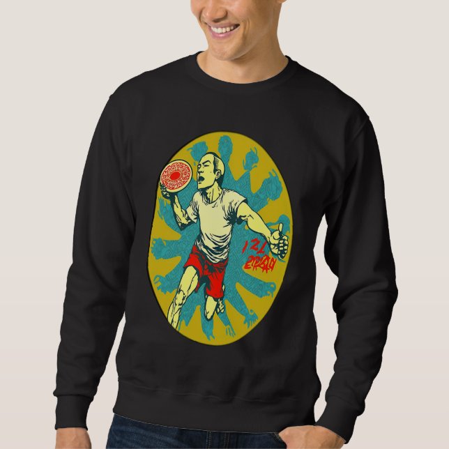 Ultimate Frisbee Retirement Appreciation Pop Ultim Sweatshirt (Front)