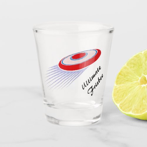 Ultimate Frisbee Shot Glass