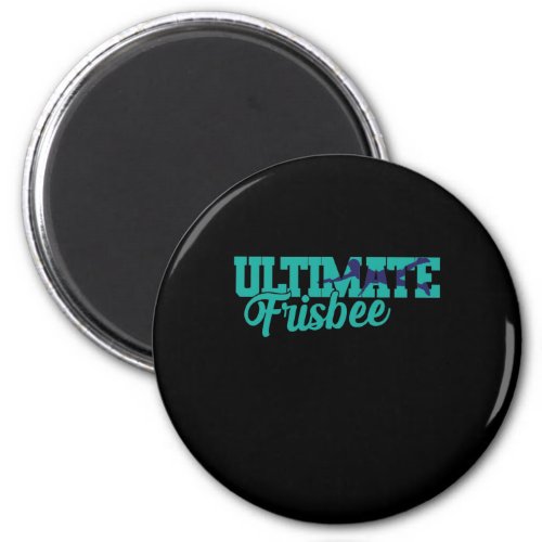 Ultimate Frisbee Strandsport Wurf Magnet