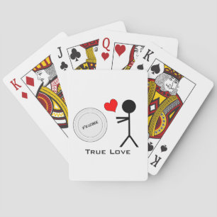 Ultimate Frisbee True Love Poker Cards