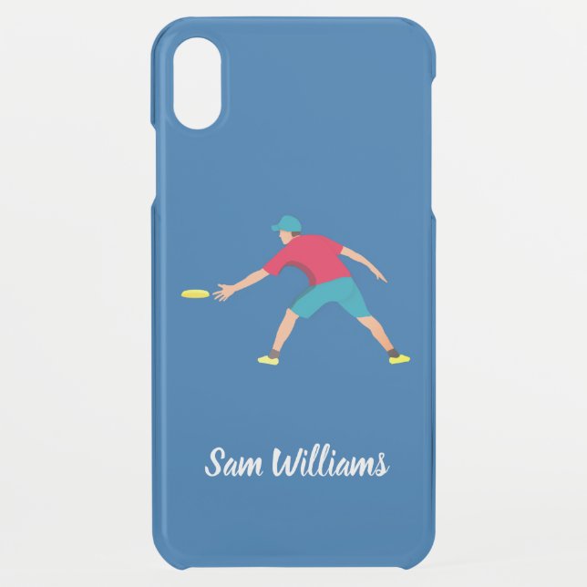 Ultimate Frisbee Uncommon iPhone Case (Back)