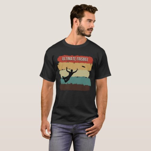 Ultimate Frisbee Vintage T_Shirt