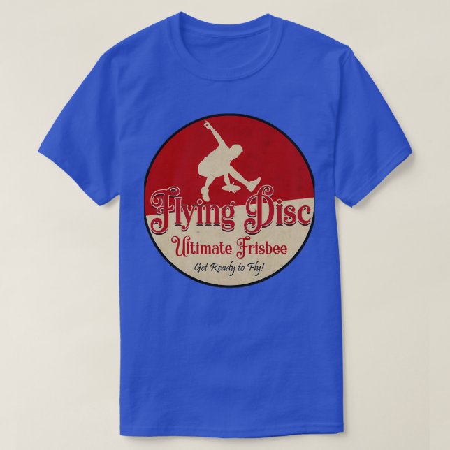 Ultimate Frisbee Vintage T-Shirt (Design Front)