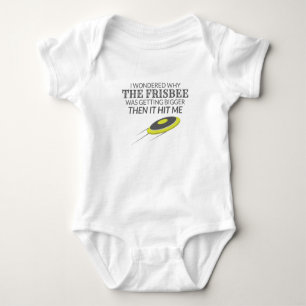 Ultimate Frisbee Why The Frisbee Is Getting Bigger Baby Bodysuit