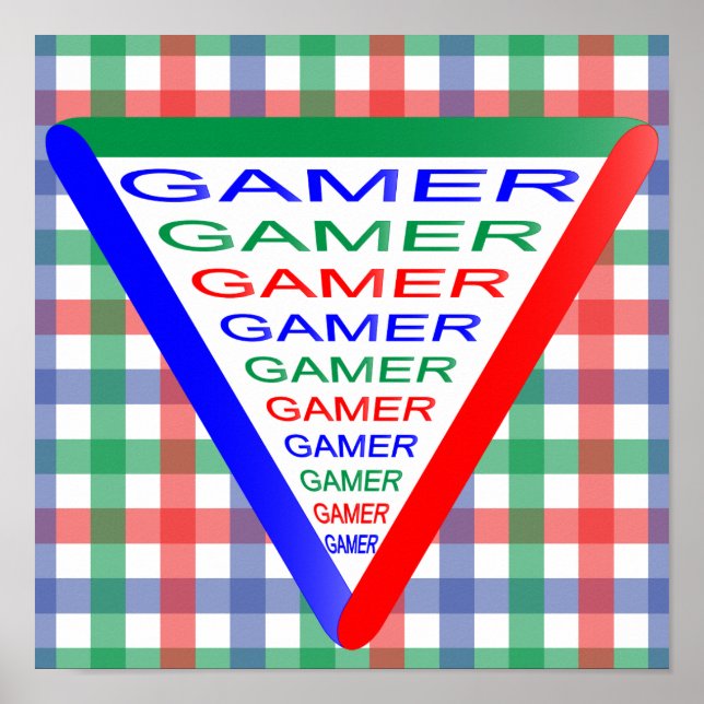 Ultimate Gamer 3 Gaming System Colors RGB Poster (Front)