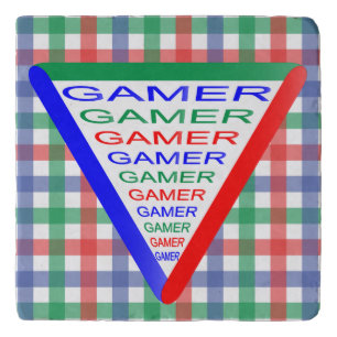 Ultimate Gamer 3 Gaming System Colors RGB Trivet
