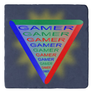 Ultimate Gamer 3 Gaming System Colors RGB Trivet