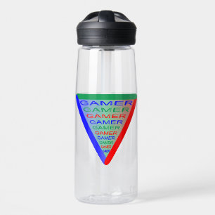 Ultimate Gamer 3 Gaming System Colors RGB Water Bottle