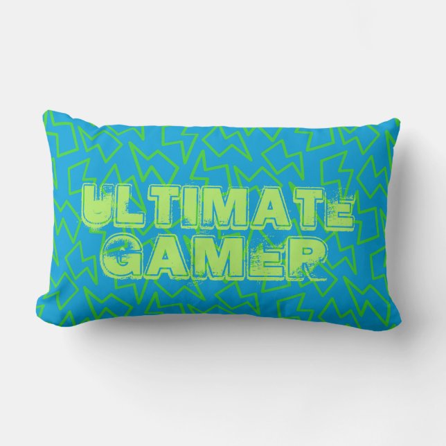 Ultimate Gamer  - Lumbar Pillow 13" x 21" (Front)