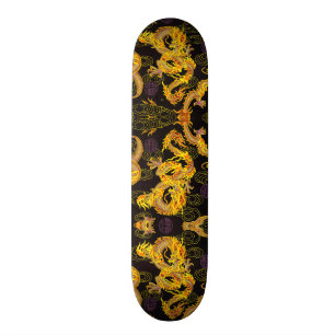 Ultimate Gold Dragon Element Custom Pro Park Board
