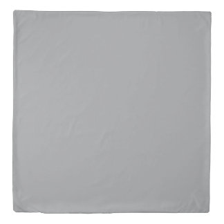 Ultimate Gray 2021 Color of the Year Duvet Cover