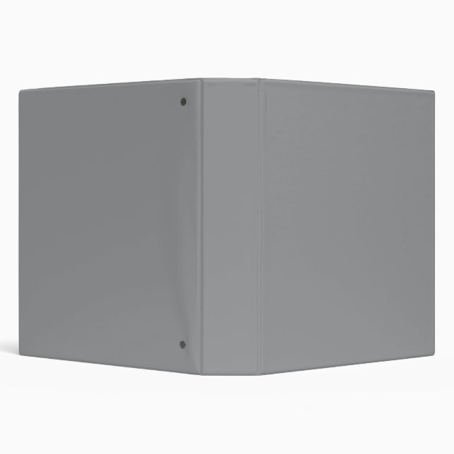 Ultimate Gray Solid Color Of Year 3 Ring Binder (Background)